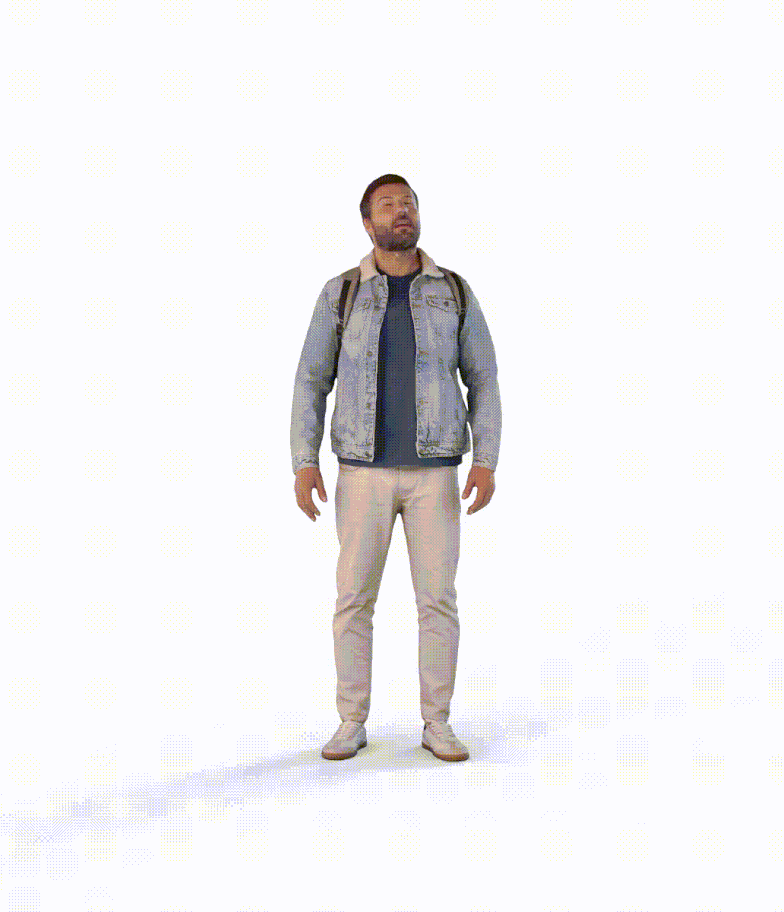 4D animovaní lidé